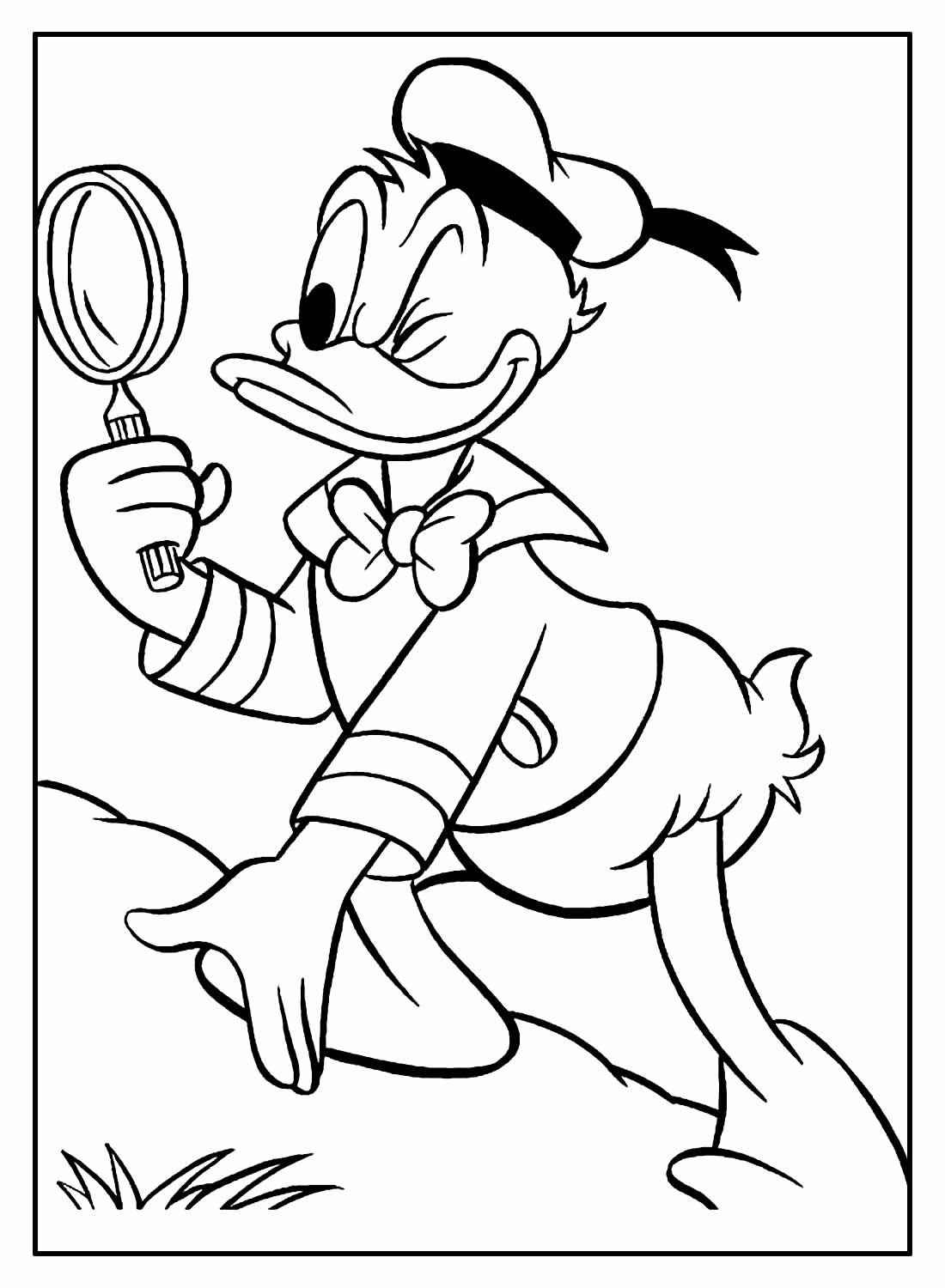 Donald Duck Ausmalbilder 662