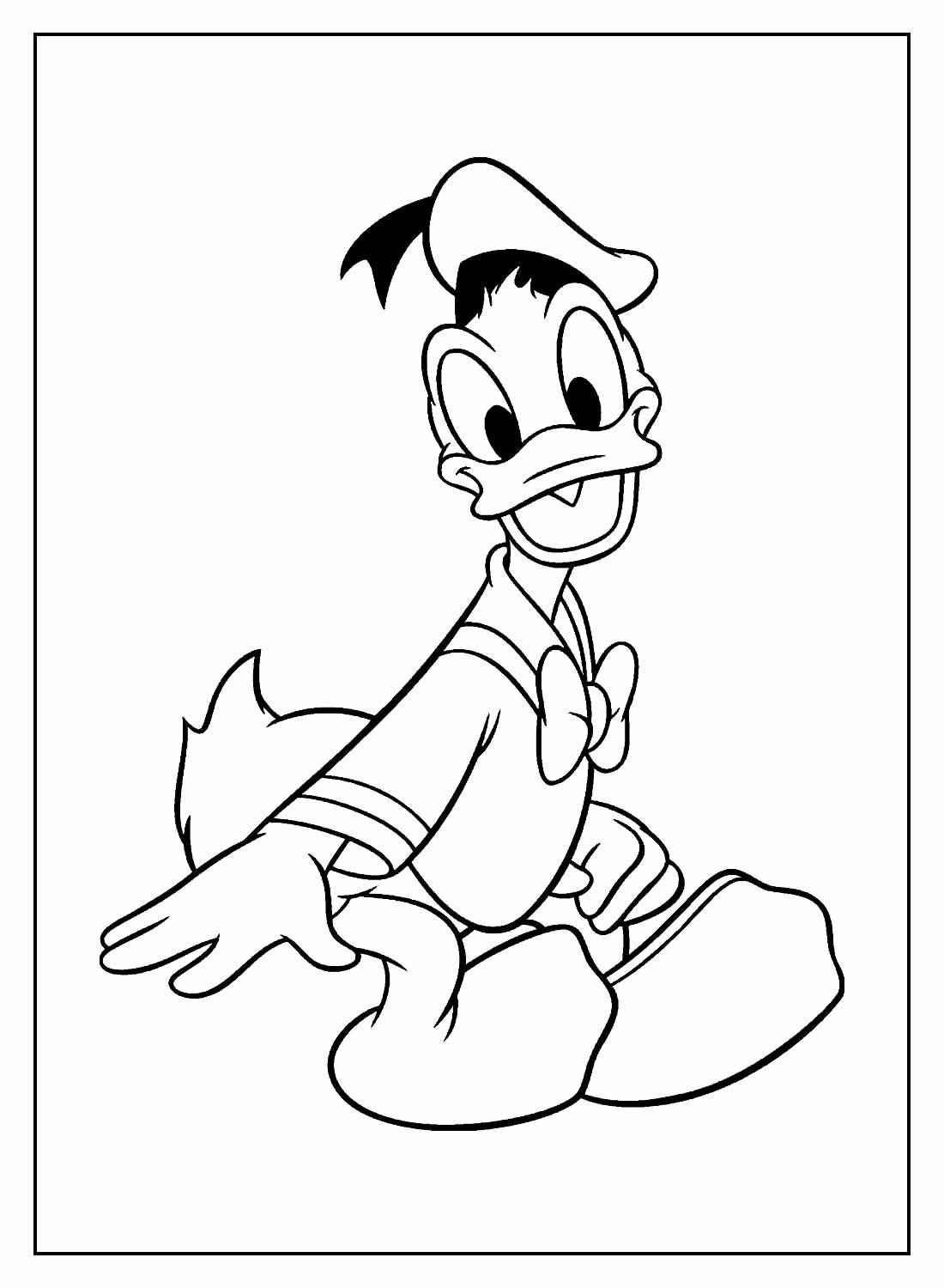Donald Duck Ausmalbilder 753
