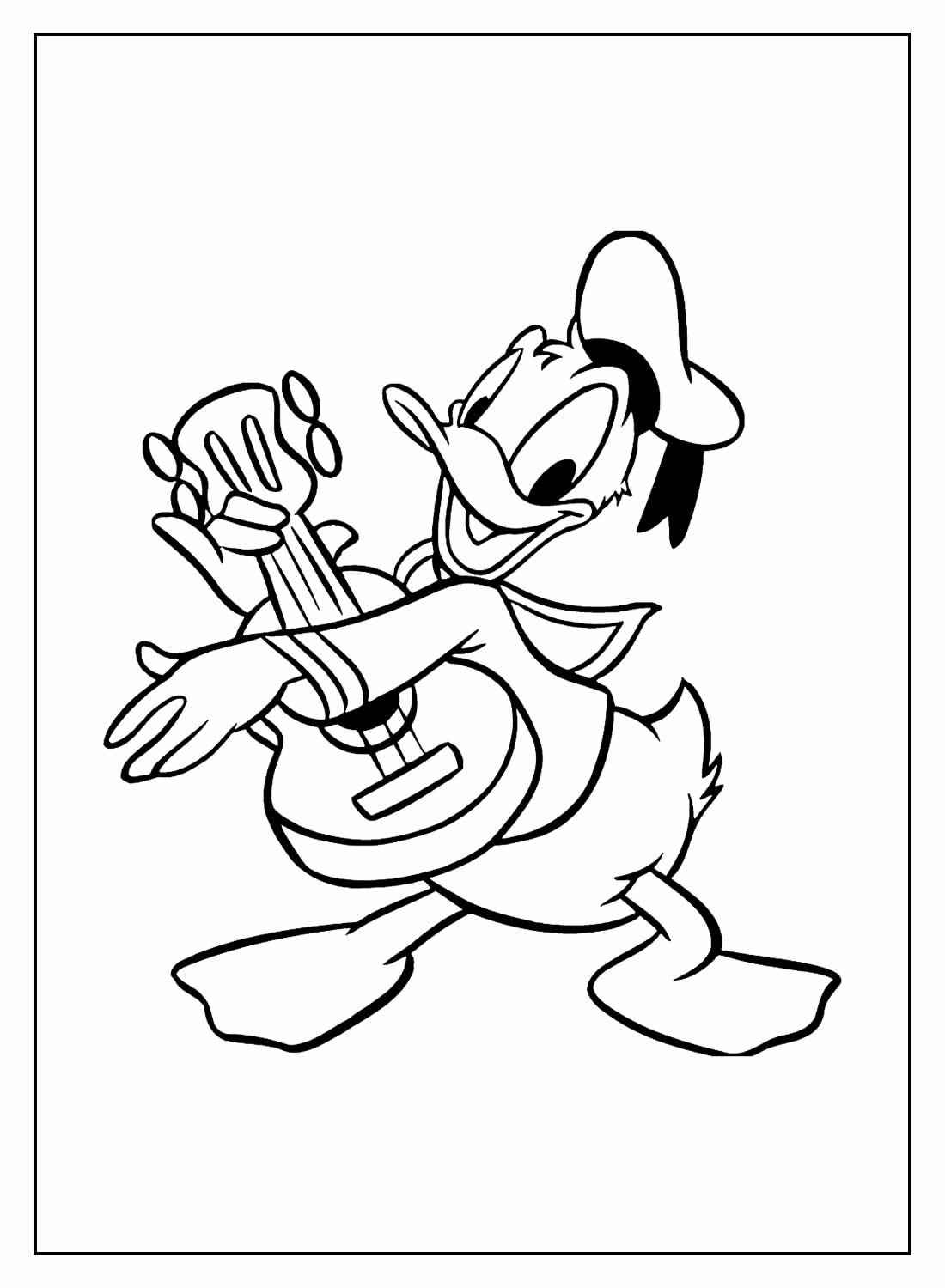 Donald Duck Ausmalbilder 759