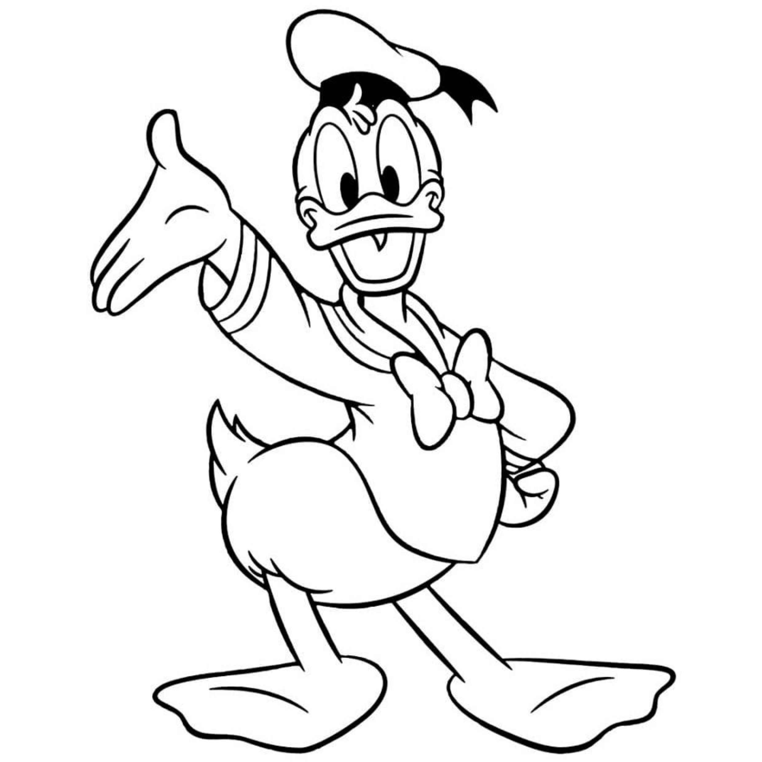 Donald Duck Ausmalbilder 795