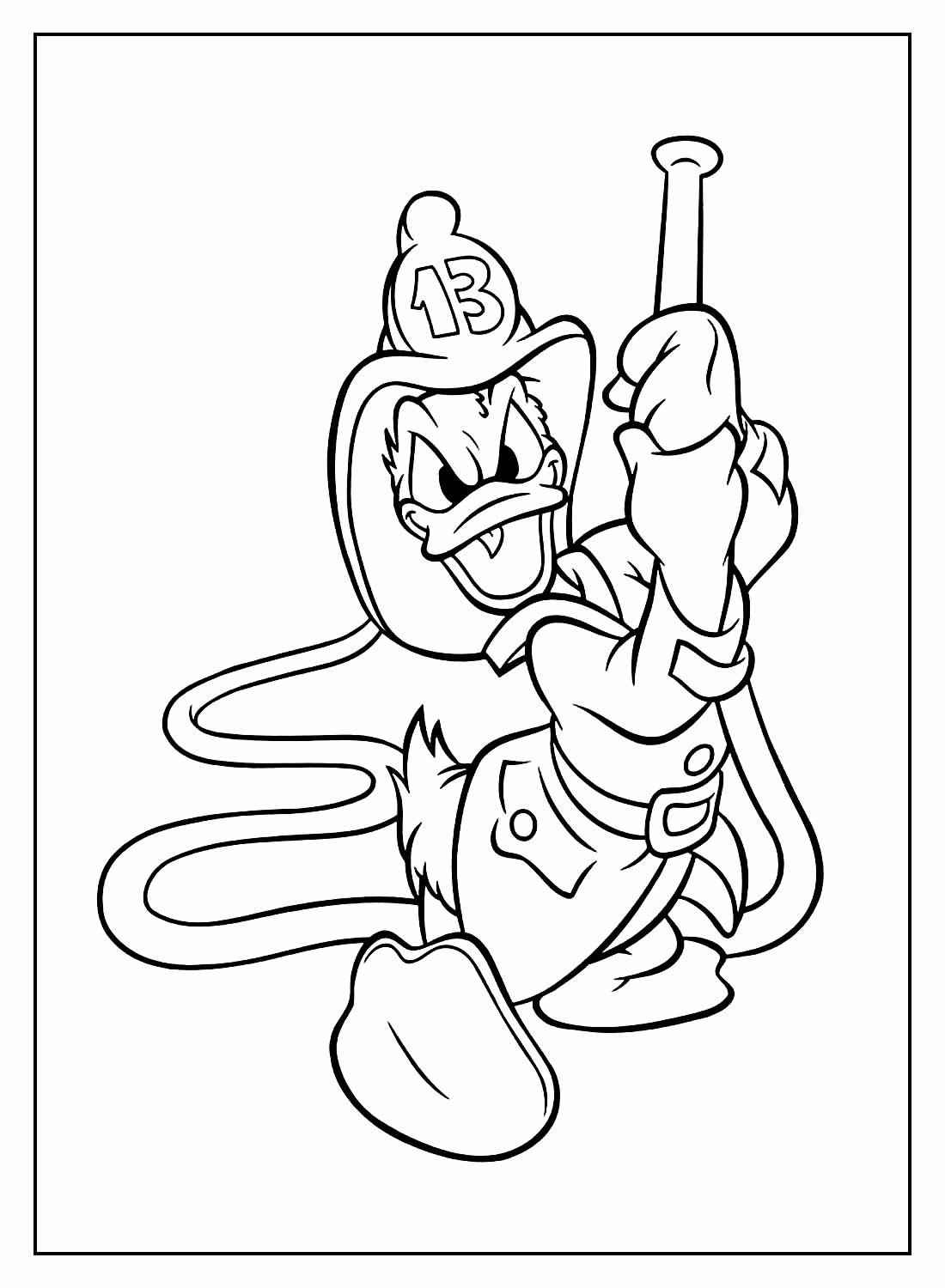 Donald Duck Ausmalbilder 799