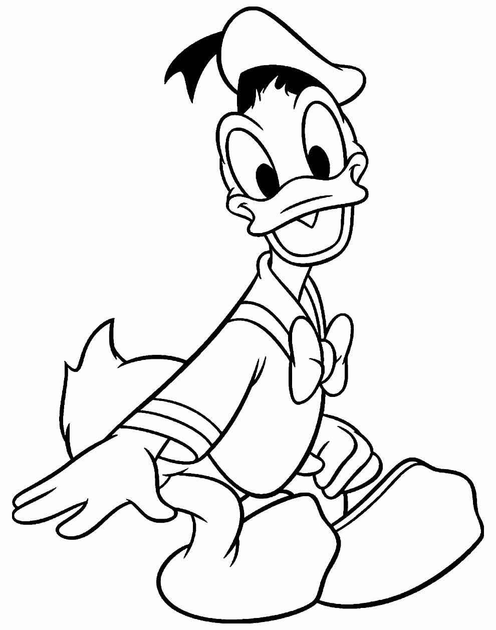 Donald Duck Ausmalbilder 829