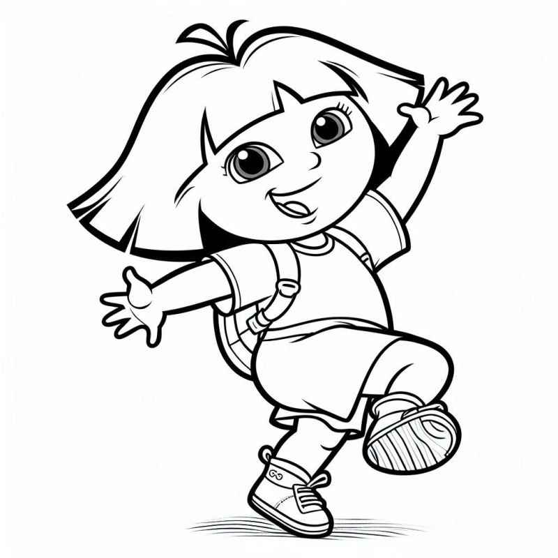 Dora Die Entdeckerin Ausmalbilder 791