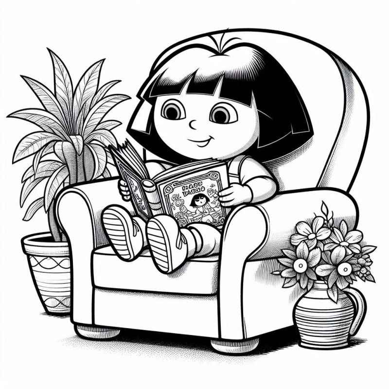 Dora Die Entdeckerin Ausmalbilder 999