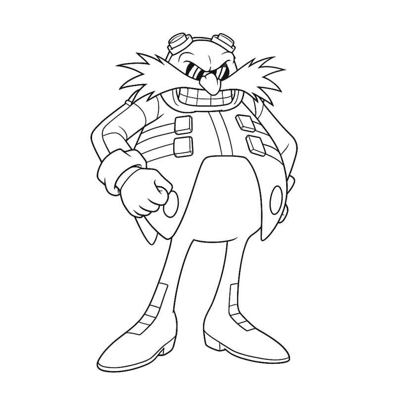 Dr Ivo Robotnik Ausmalbilder 296