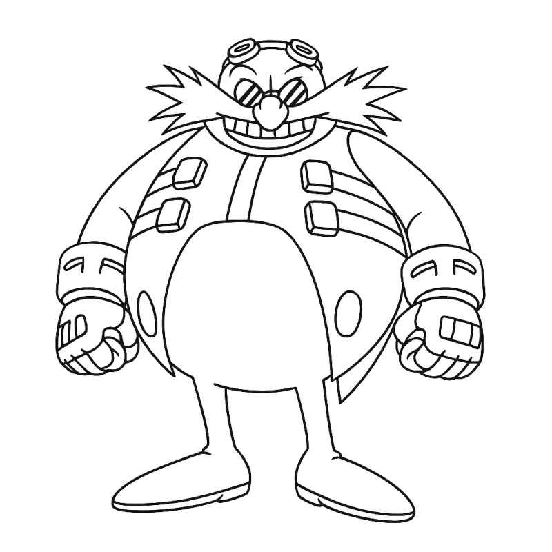 Dr Ivo Robotnik Ausmalbilder 393