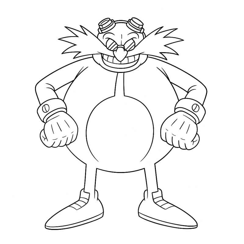 Dr Ivo Robotnik Ausmalbilder 445