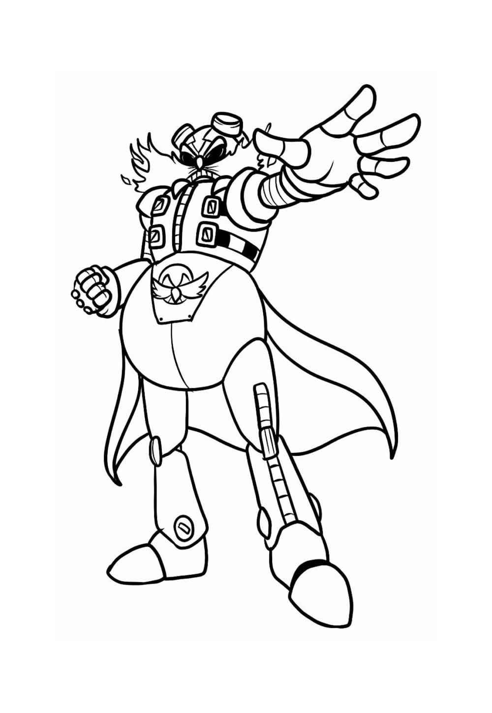 Dr Ivo Robotnik Ausmalbilder 781