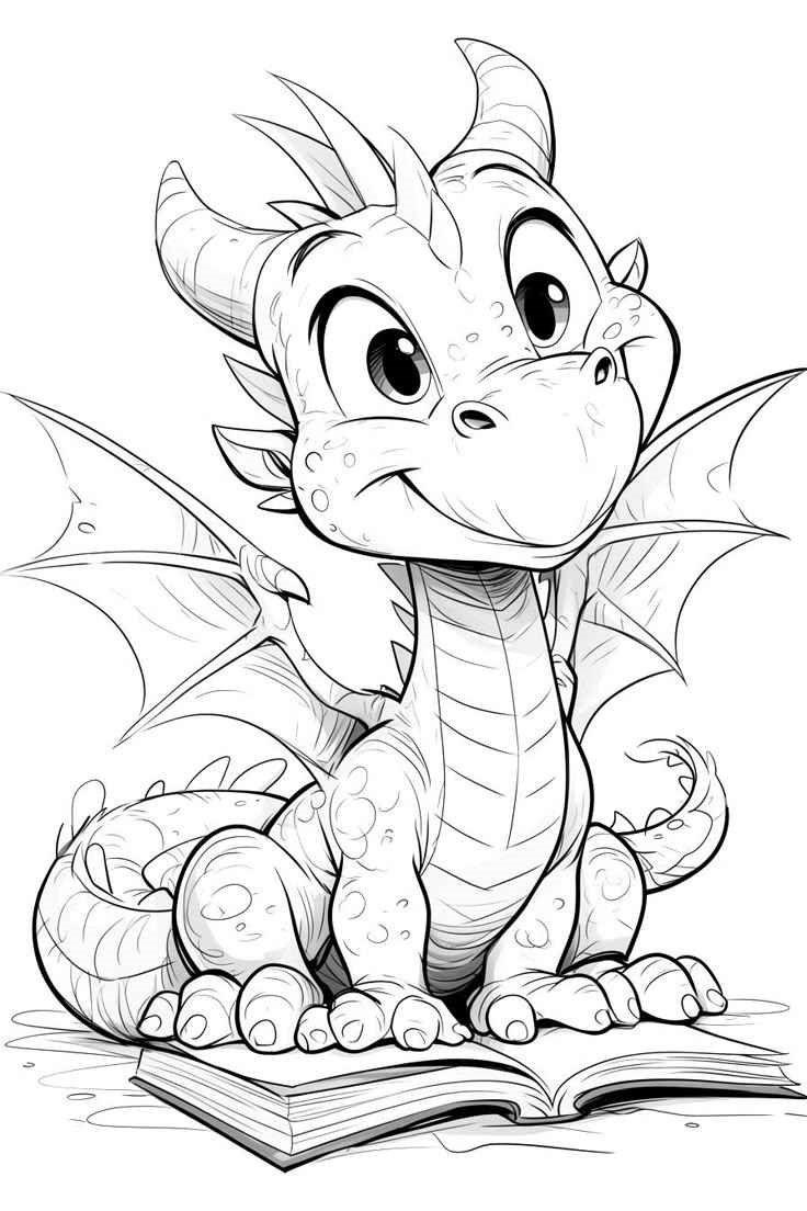 Drache Ausmalbilder 307