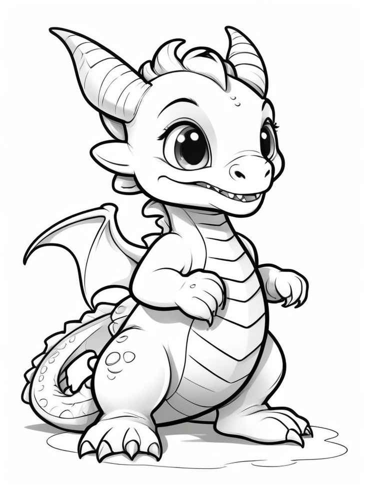 Drache Ausmalbilder 317