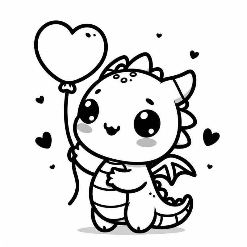 Drache Ausmalbilder 519