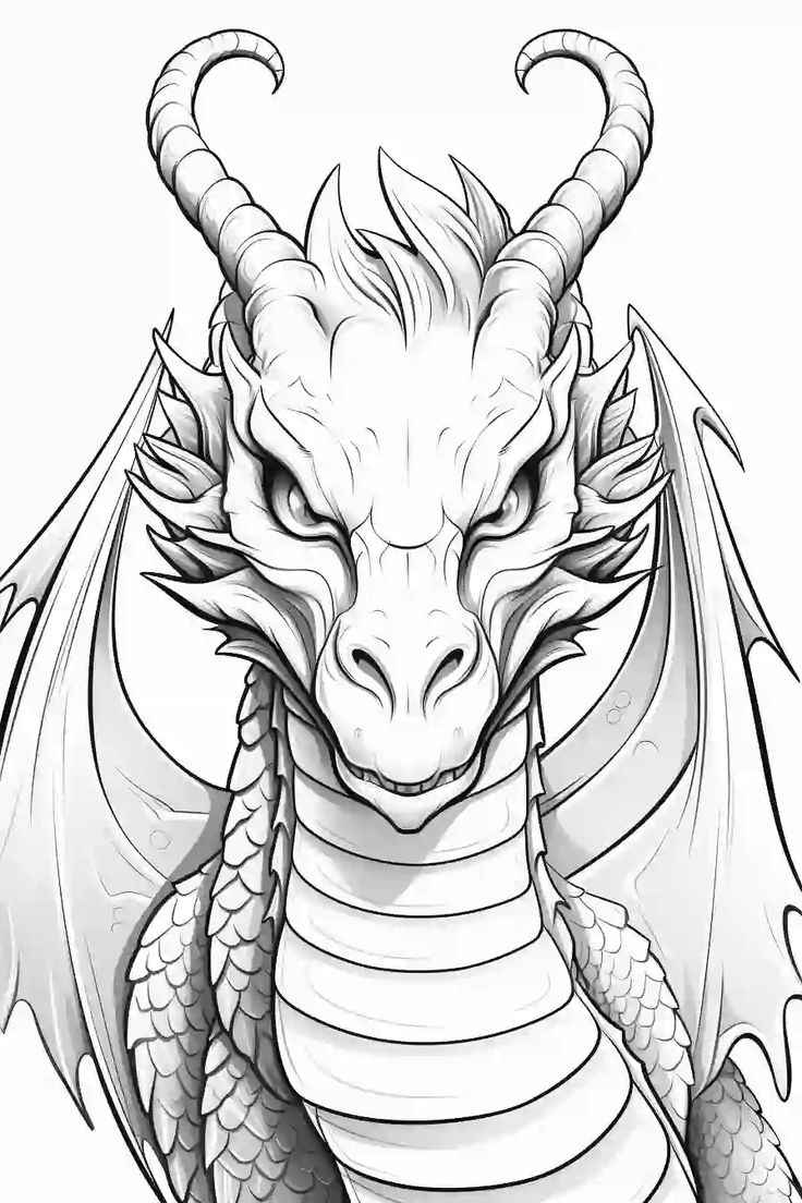 Drache Ausmalbilder 655