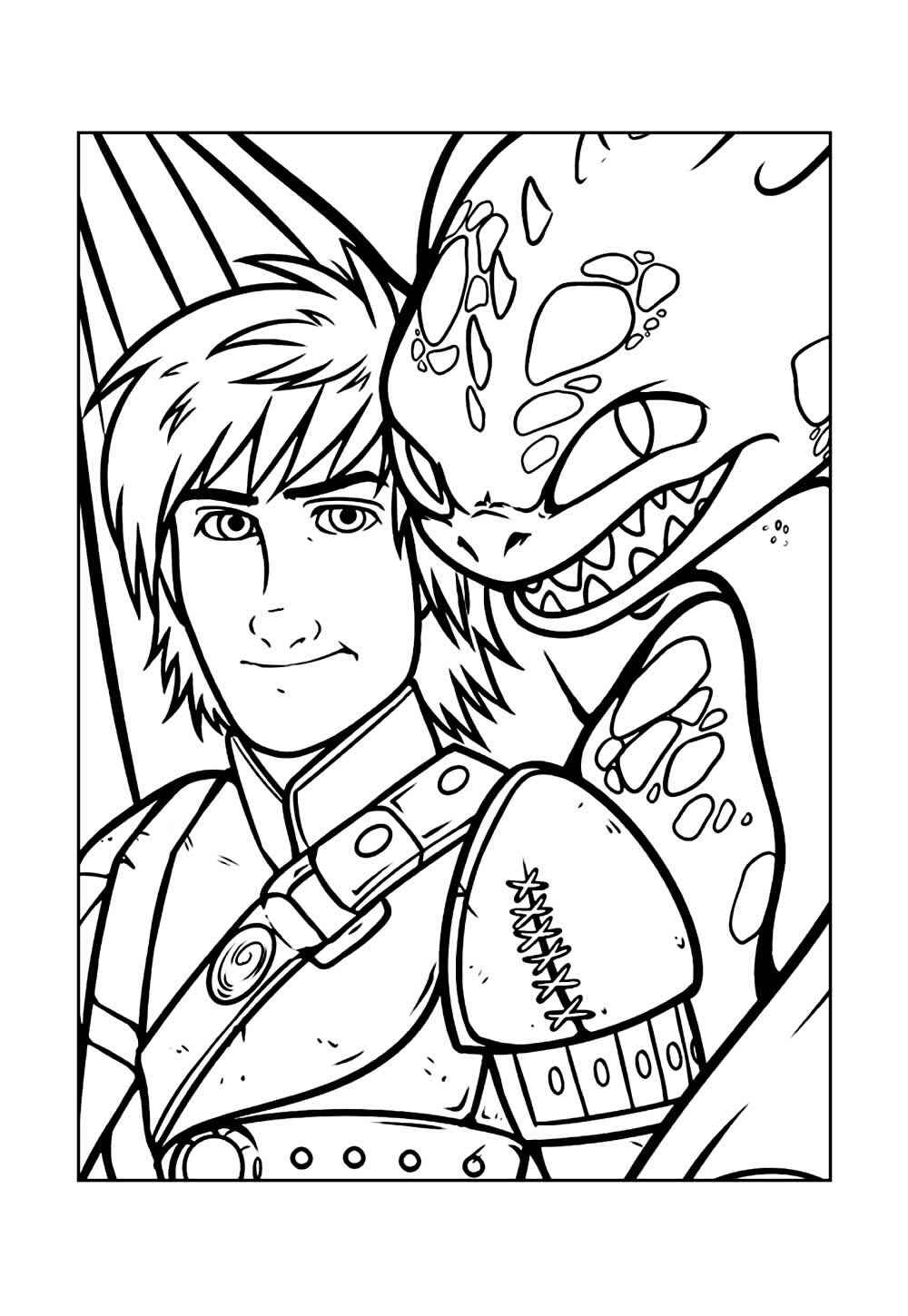 Drachenzähmen leicht gemacht Ausmalbilder 161