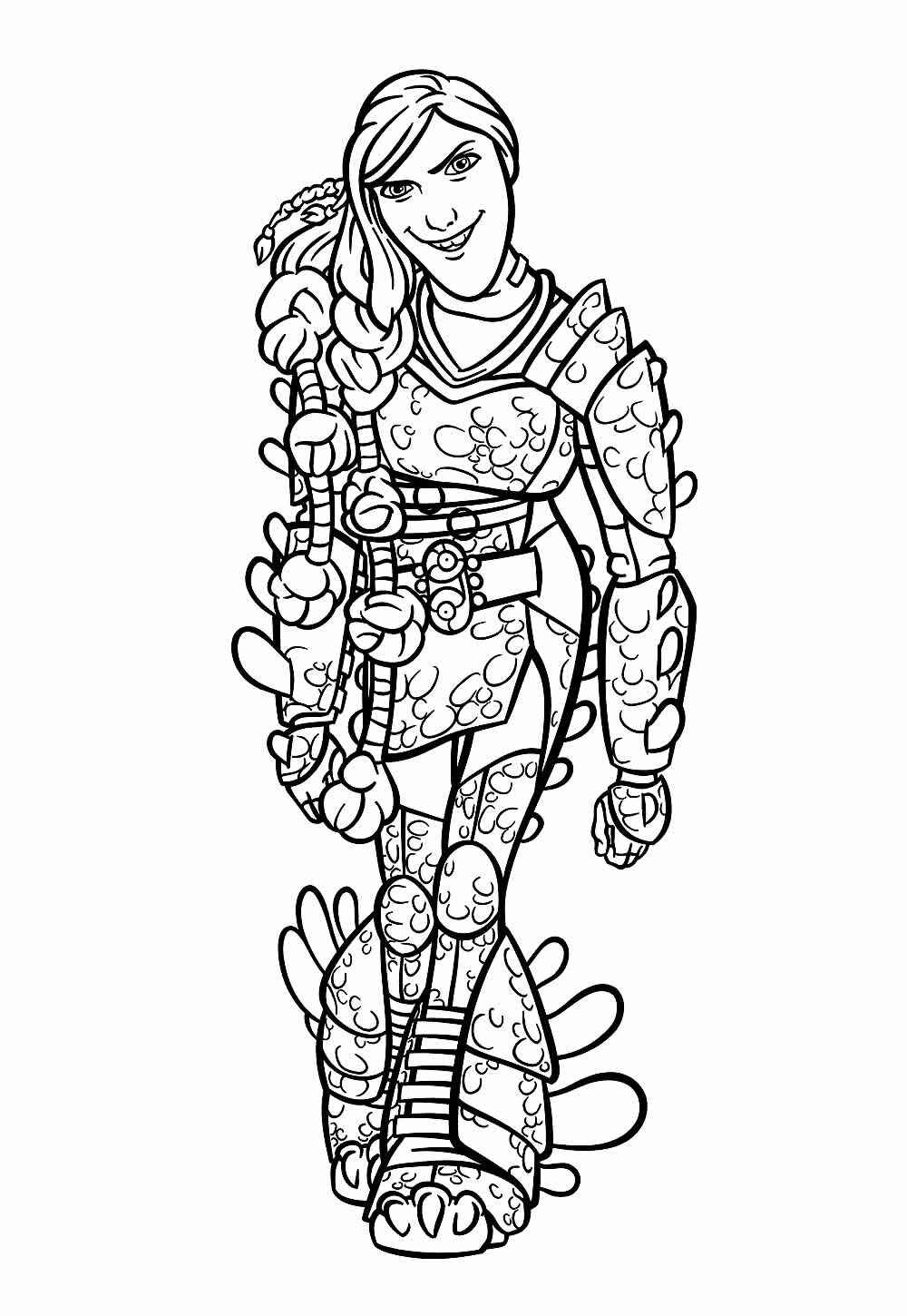 Drachenzähmen leicht gemacht Ausmalbilder 218