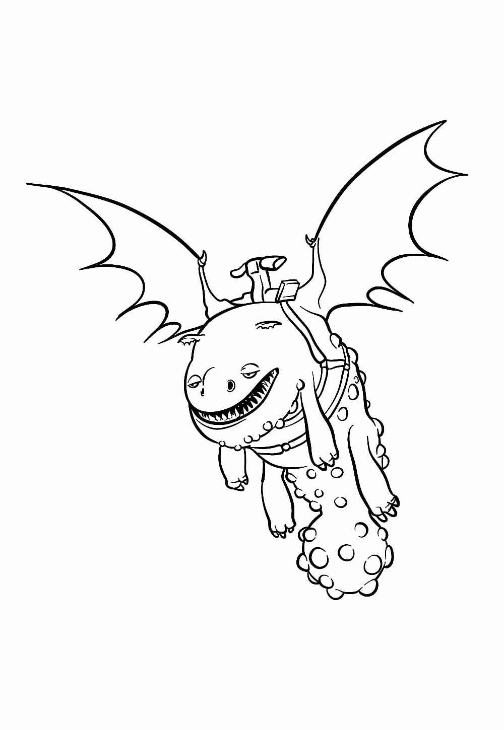 Drachenzähmen leicht gemacht Ausmalbilder 290