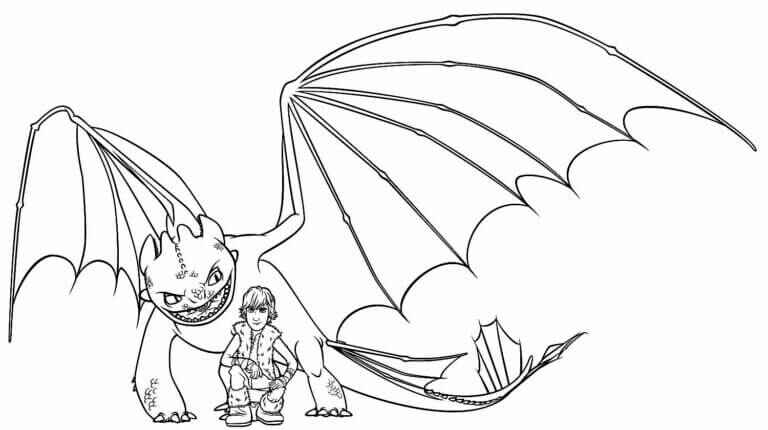 Drachenzähmen leicht gemacht Ausmalbilder 301