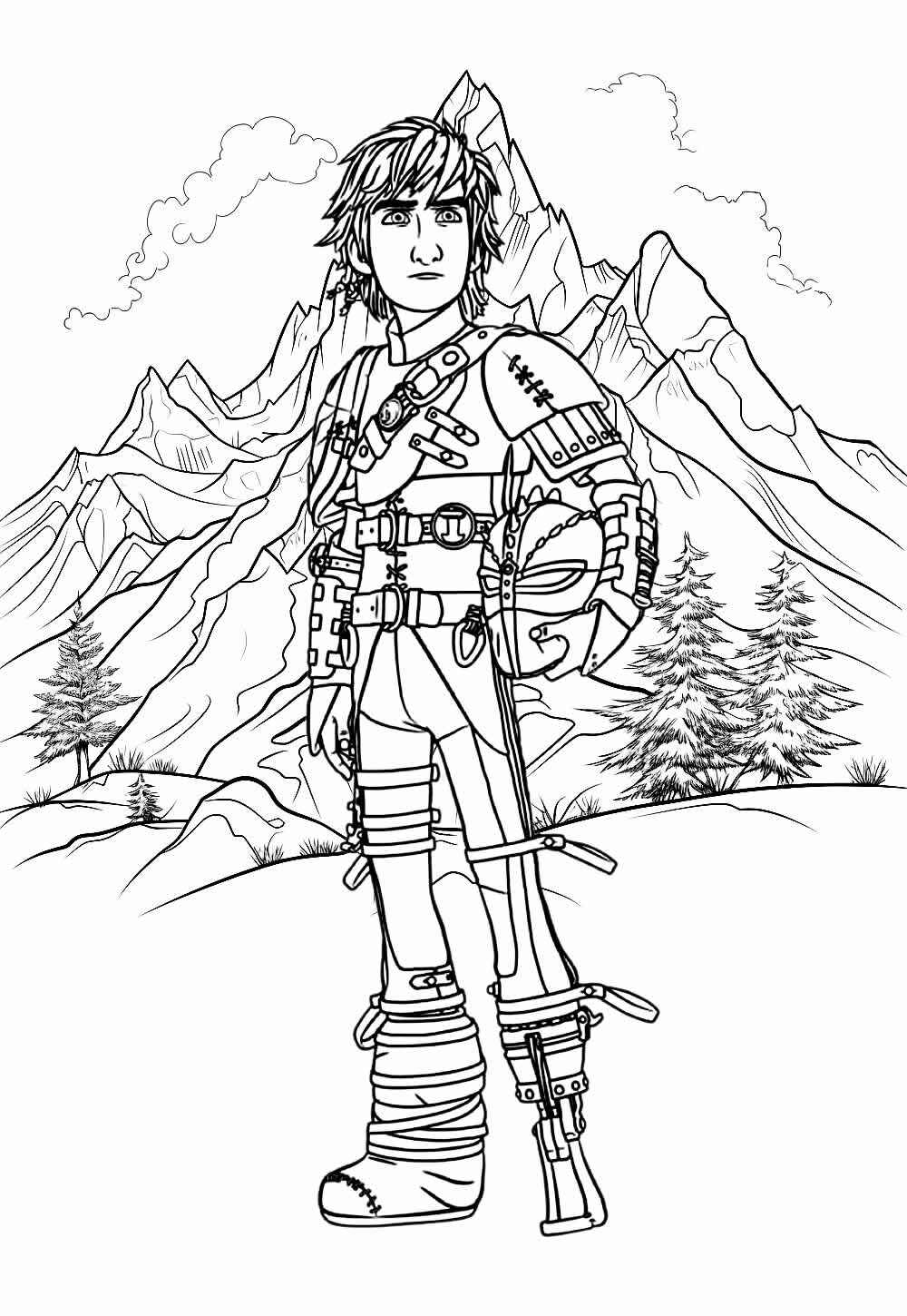 Drachenzähmen leicht gemacht Ausmalbilder 315