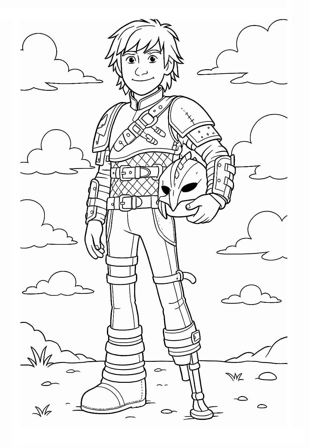 Drachenzähmen leicht gemacht Ausmalbilder 330