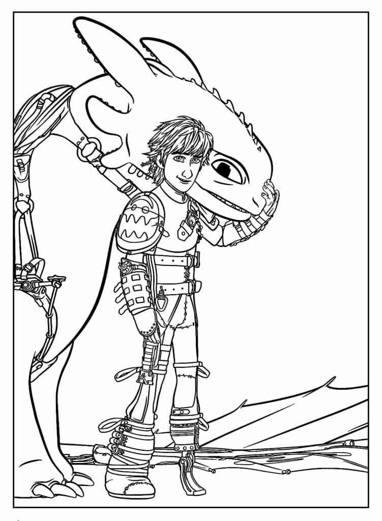 Drachenzähmen leicht gemacht Ausmalbilder 474