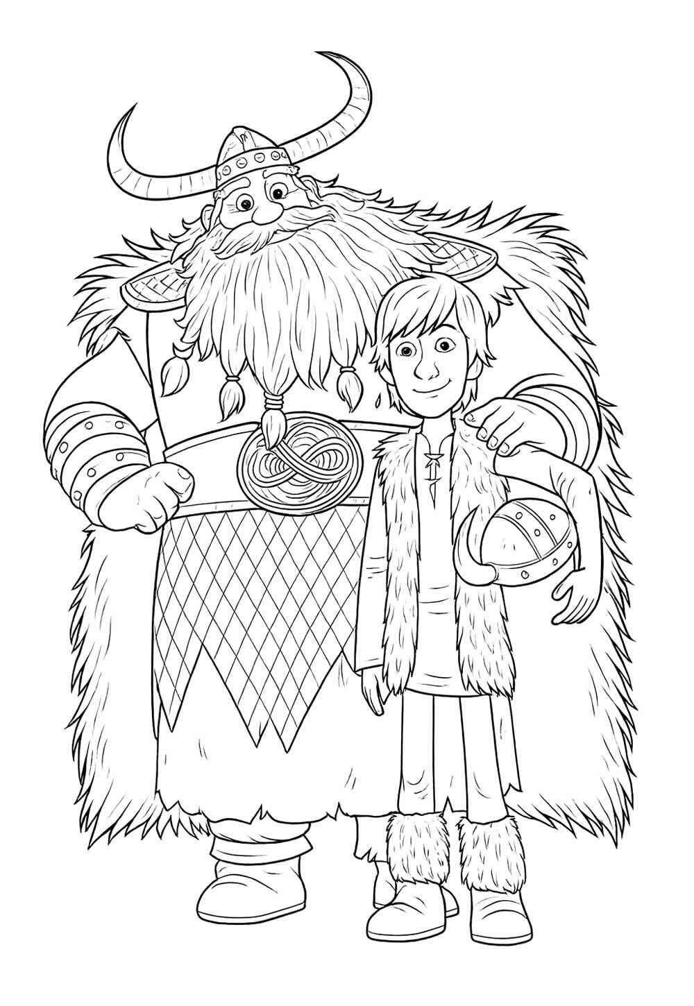 Drachenzähmen leicht gemacht Ausmalbilder 521