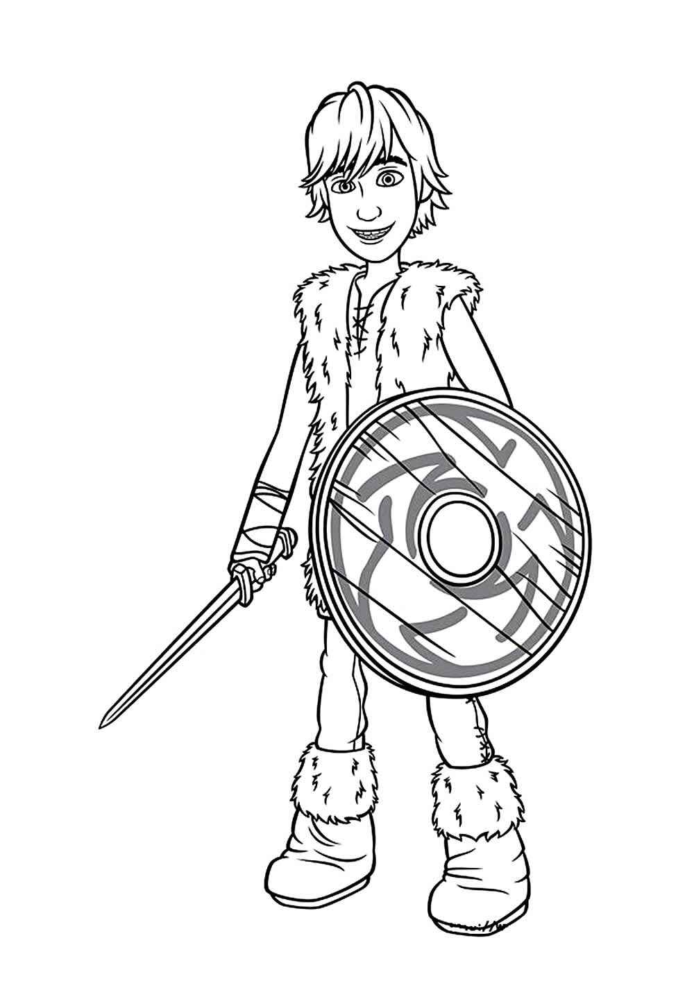 Drachenzähmen leicht gemacht Ausmalbilder 556