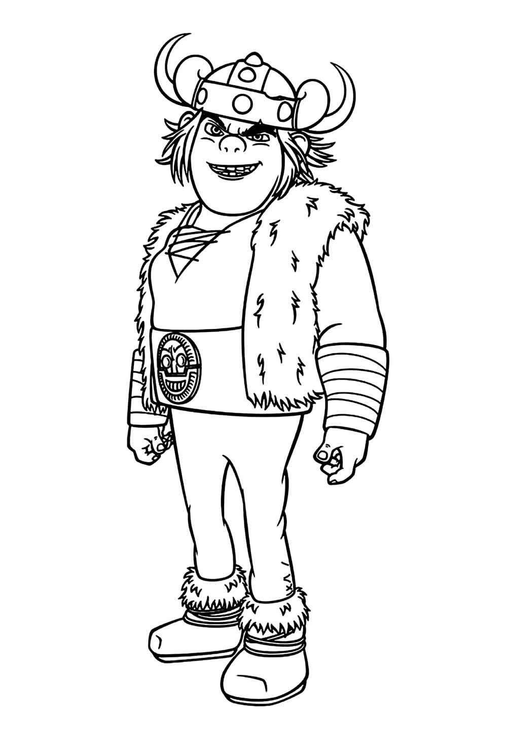 Drachenzähmen leicht gemacht Ausmalbilder 622