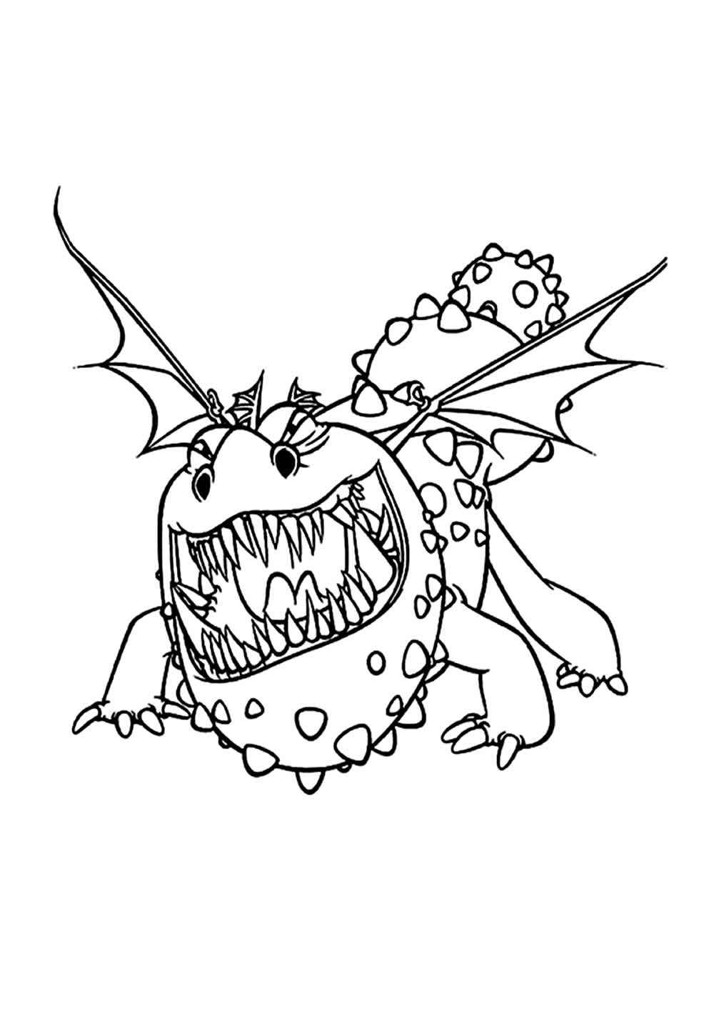 Drachenzähmen leicht gemacht Ausmalbilder 685