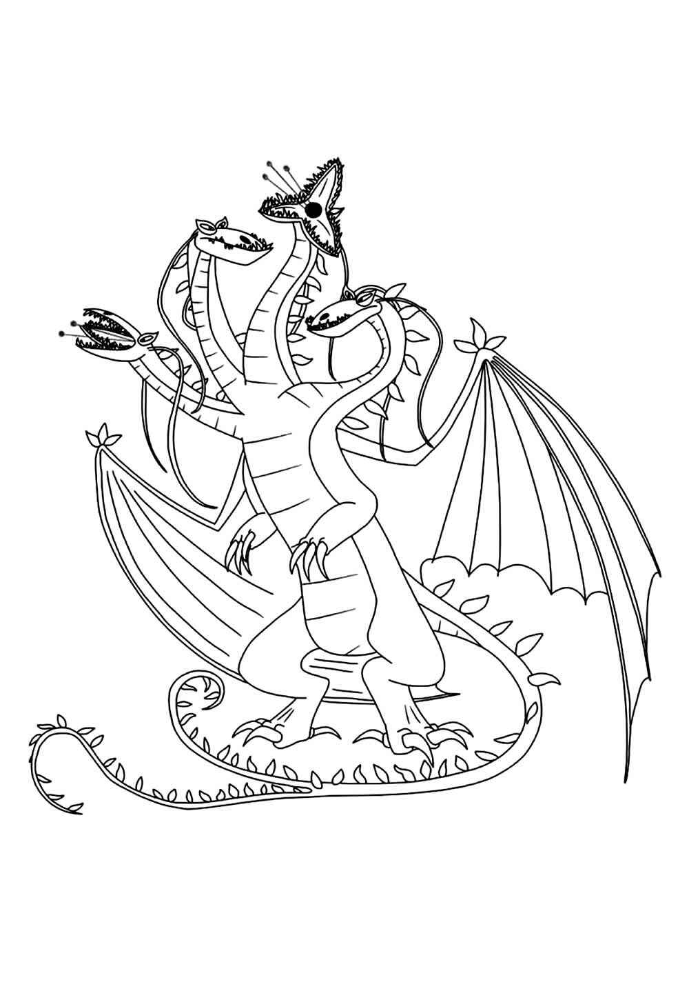 Drachenzähmen leicht gemacht Ausmalbilder 719