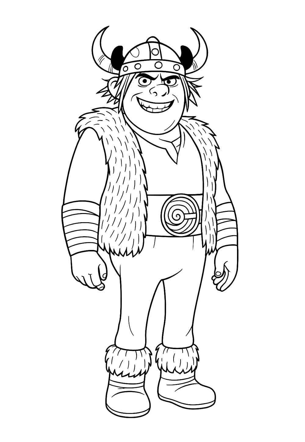 Drachenzähmen leicht gemacht Ausmalbilder 880