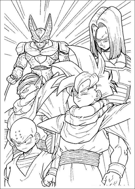 Dragon Ball Z Ausmalbilder 743