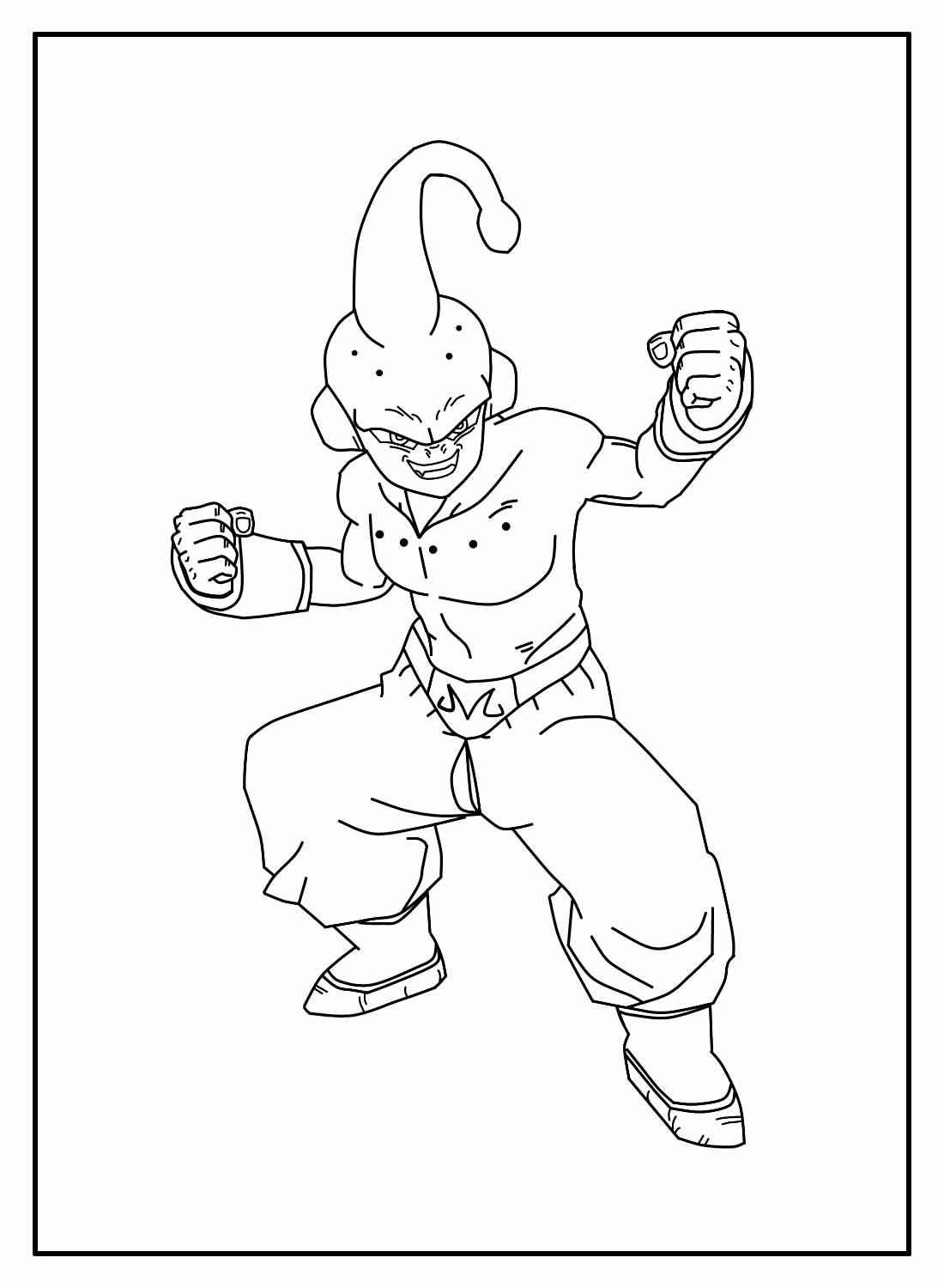 Dragon Ball Z Ausmalbilder 884