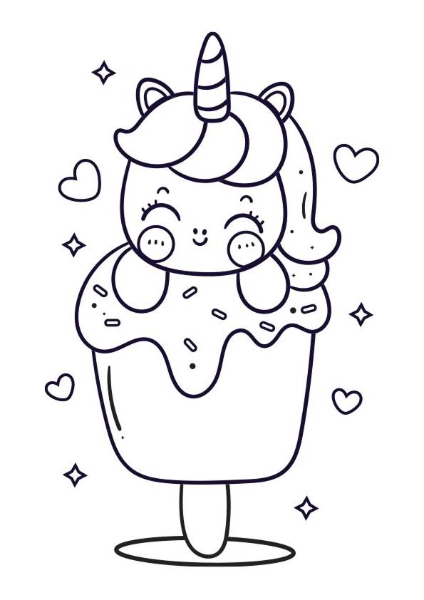 Einhorn Ausmalbilder 118