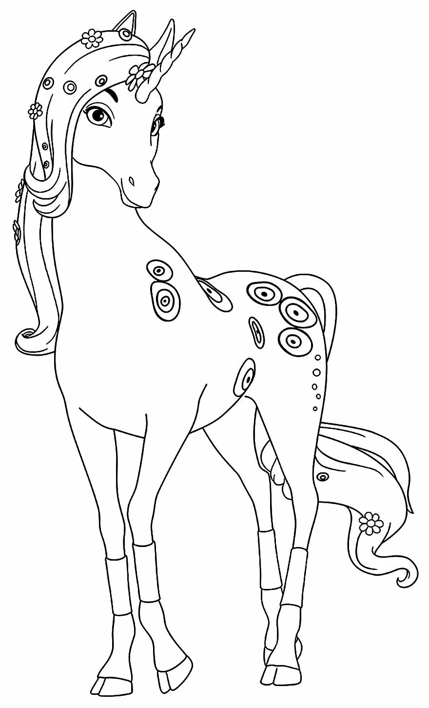 Einhorn Ausmalbilder 472