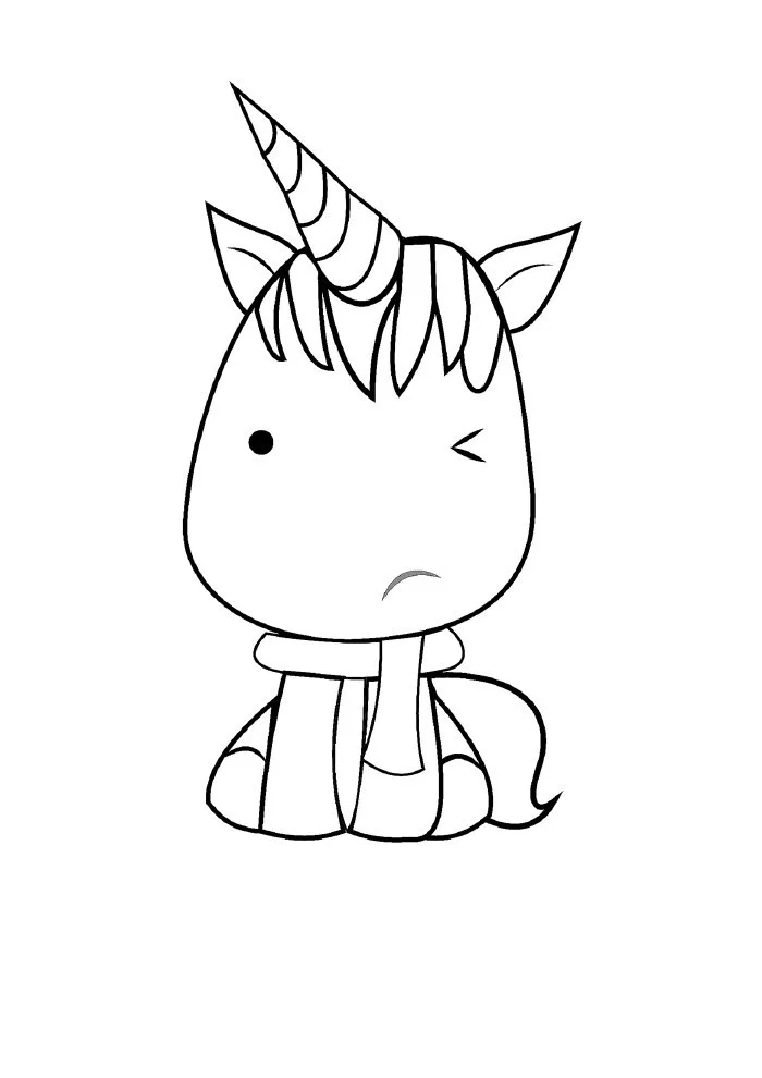 Einhorn Ausmalbilder 949