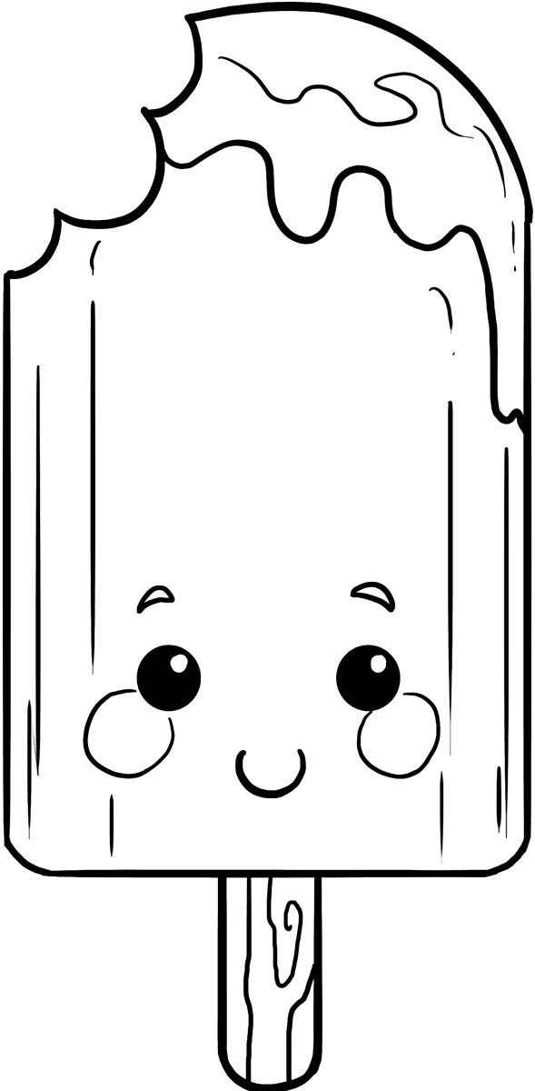 Eis am Stiel Ausmalbilder 858