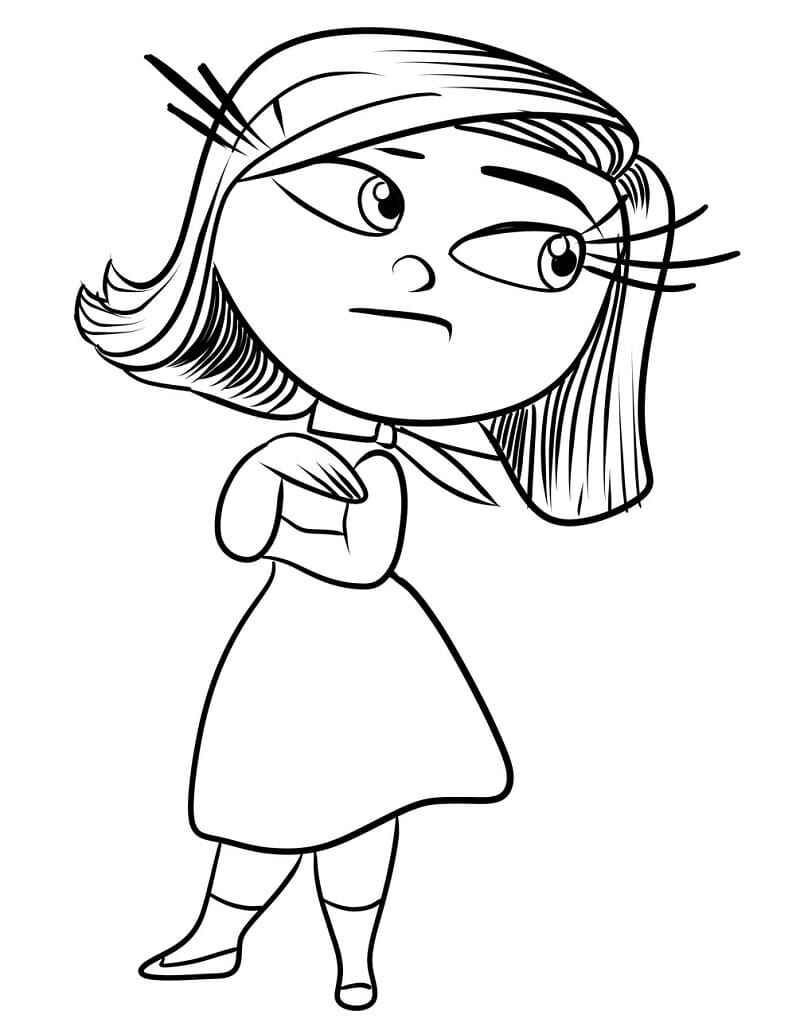 Ekel Alles steht Kopf Ausmalbilder 206