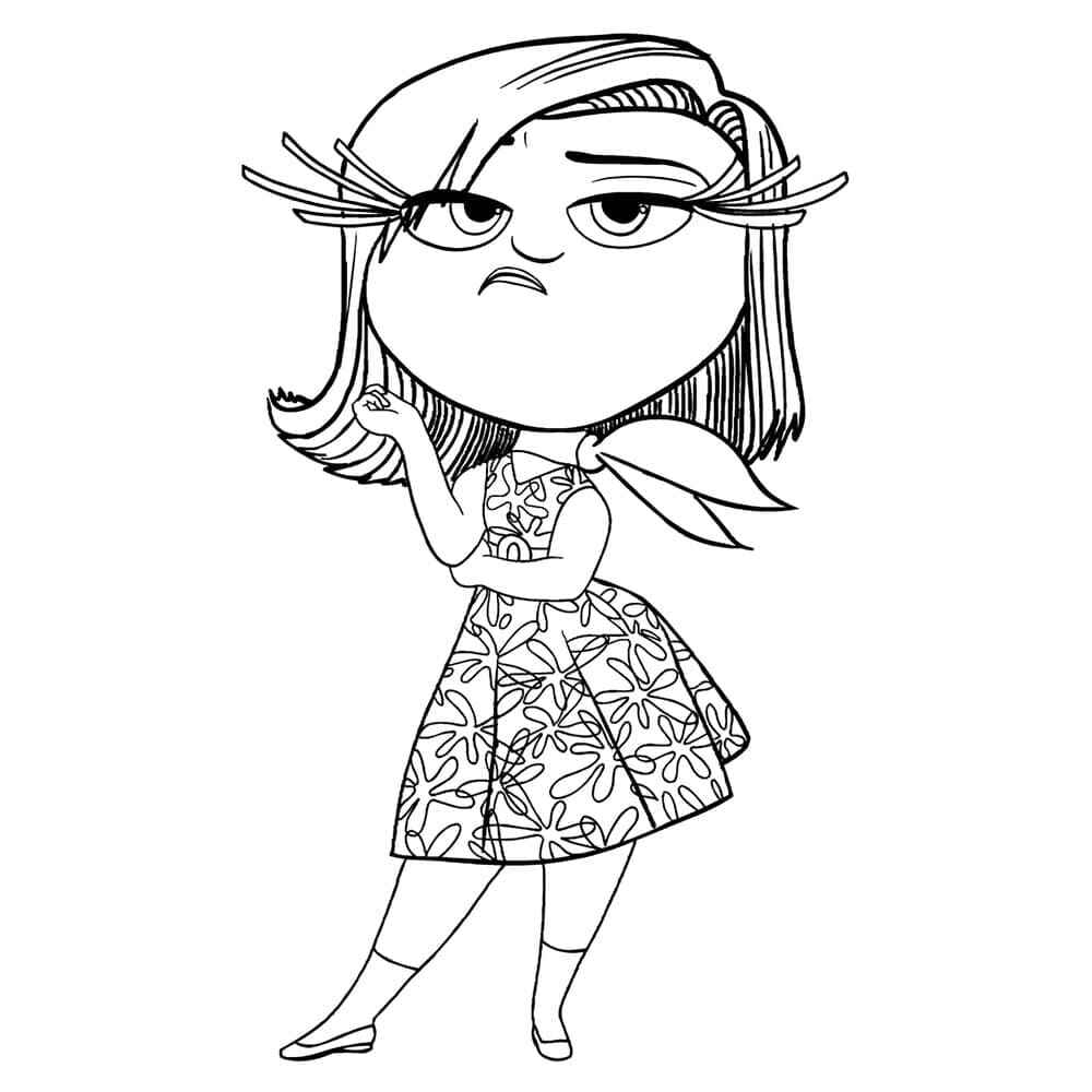 Ekel Alles steht Kopf Ausmalbilder 435