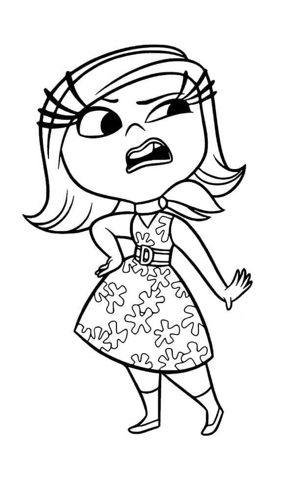 Ekel Alles steht Kopf Ausmalbilder 663