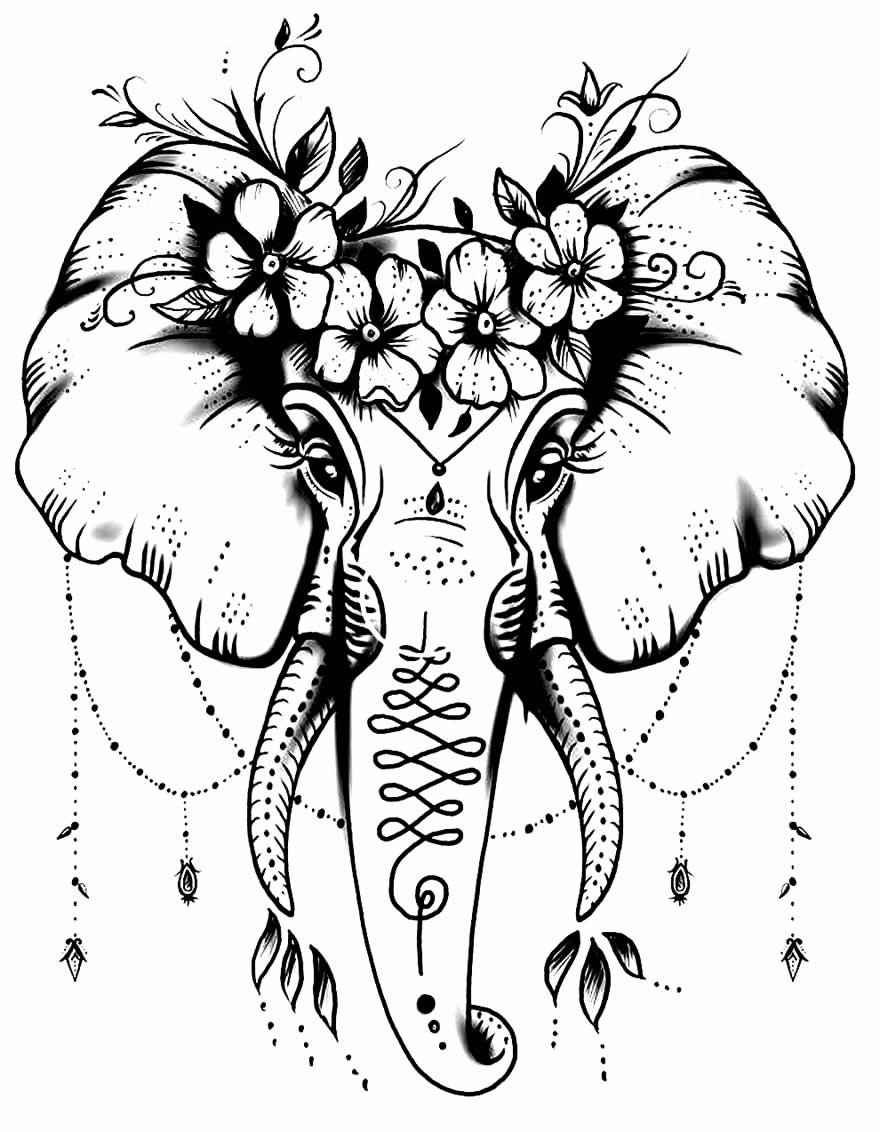 Elefanten Ausmalbilder 435