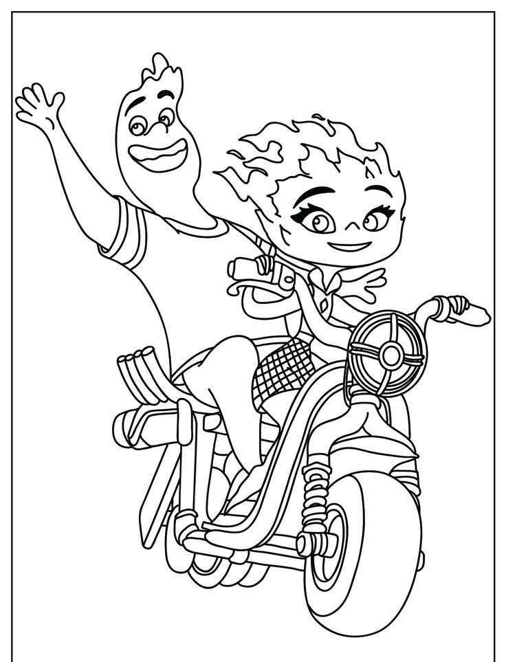 Elemente Ausmalbilder 041