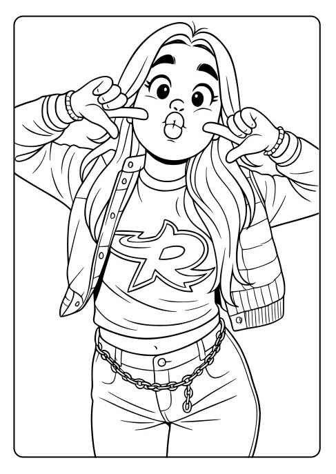 Emilly Vick Ausmalbilder 128