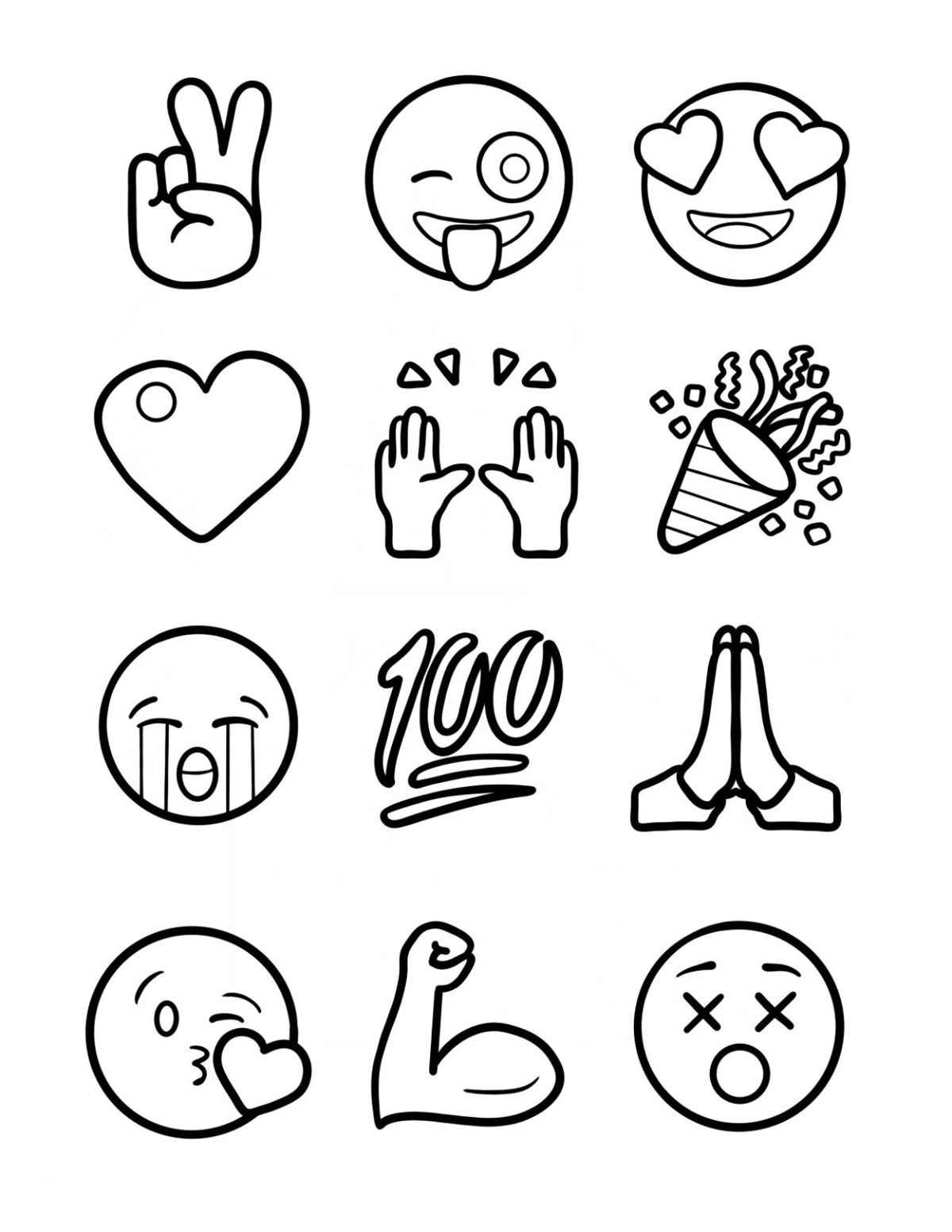 Emoji Ausmalbilder 197