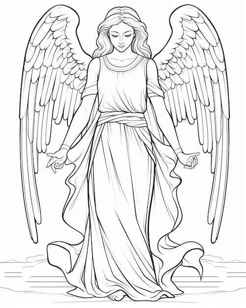 Engel Ausmalbilder 012