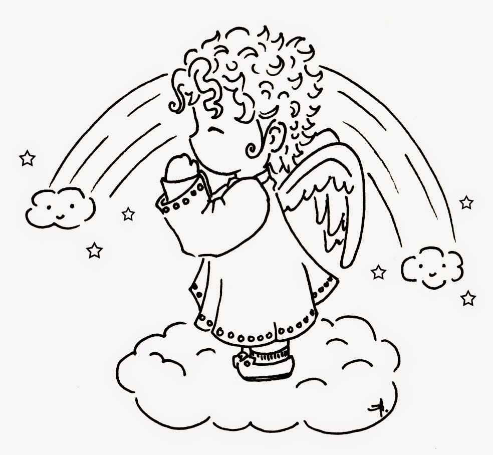 Engel Ausmalbilder 014