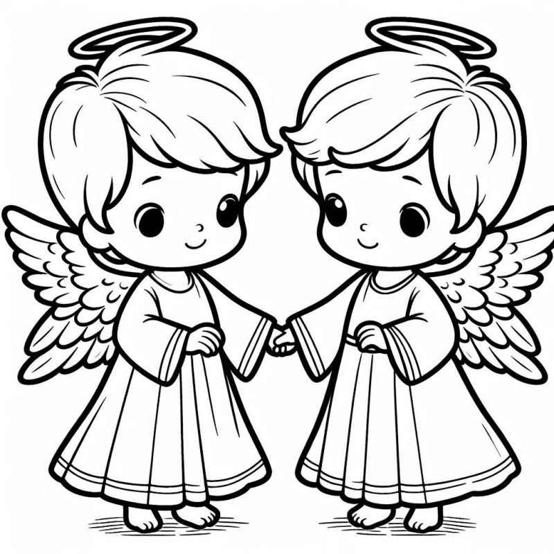 Engel Ausmalbilder 047