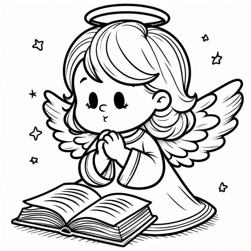 Engel Ausmalbilder 094