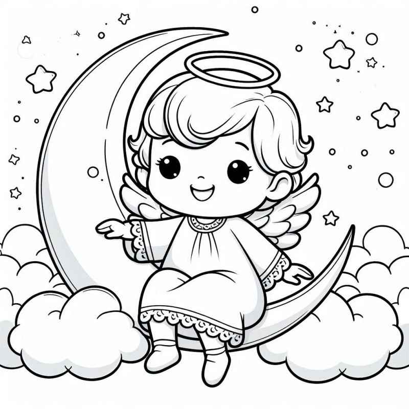 Engel Ausmalbilder 209