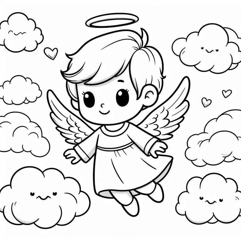 Engel Ausmalbilder 267