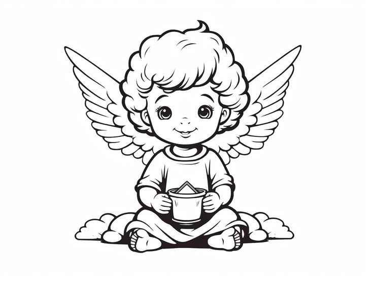 Engel Ausmalbilder 320