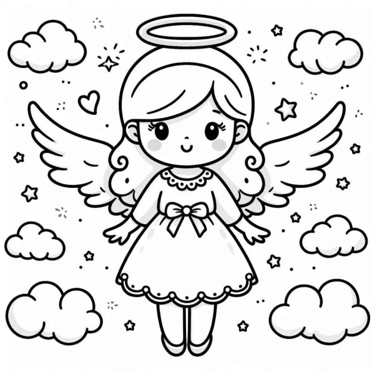 Engel Ausmalbilder 572